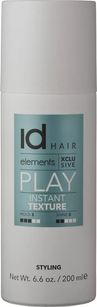 IdHAIR Elements Xclusive PLAY Instant Texture 200ml - rakennesuihke - Tyvikohottajat ja hiuspuuterit - 5704699873444 - 1