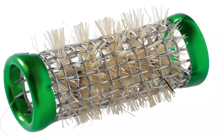 X Sibel Metal Rollers Vihreä 15mm (3120159) - Kampaustarvikkeet - 15000244 - 1