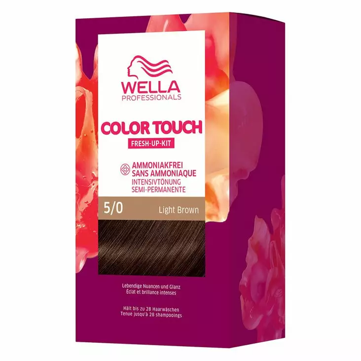 Wella Color Touch 5/0 Light Brown 130ml - Kestosävytteet - 13000194 - 2