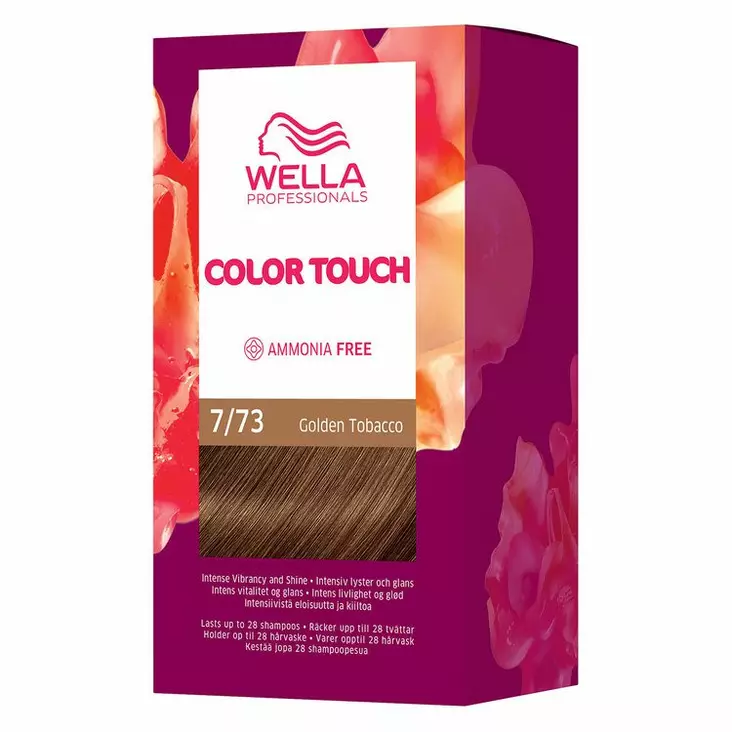 Wella Color Touch 7/73 Golden Tobacco 130ml - Kestosävytteet - 13900004 - 1