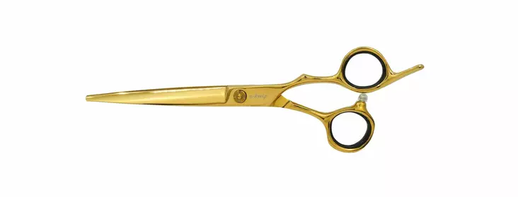 E-kwip Baseline Offset GOLD 6,5 leikkaussakset (0549) - Hiustenleikkuusakset - 15000764 - 1