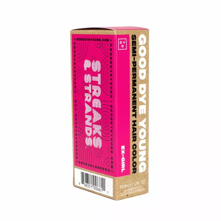 Good Dye Young SEMI-PERMANENT Streaks & Strands Hair Dye Ex-Girl 59,1ml - Outlet / Kolikolla kampaamotuotteita - 4310054 - 1