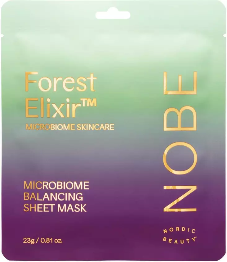 Nobe Forest Elixir Microbiome Balancing Sheet Mask 1kpl - Kasvojenhoitotuotteet - 4200004 - 1