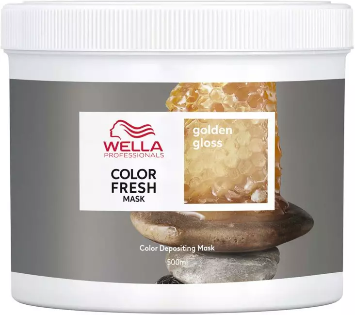 Wella Professional Color Fresh Mask Golden Gloss 500ML - XXL koot - 13840014 - 1