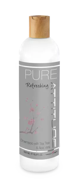 Trontveit Attitude PURE Refreshing Shampoo 500ml - Ympäristöystävälliset hiustuotteet - 31000055 - 1