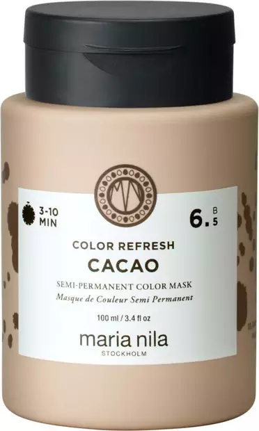 Maria Nila Color Refresh 6.5 CACAO 100ml - Color mask ruskeille hiuksille - 37000095 - 1