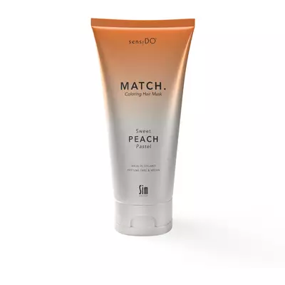 SensiDO Match Sweet Peach (pastel) 200ml - Color mask vaaleille hiuksille - 12000105 - 1