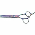 Sibel Cisoria Thinning Scissors Offset 5.5" Rainbow (6600729) - Hiustenleikkuusakset - 15000765 - 1