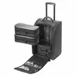 Sibel Trolley Case Nylon Black (P005171) - Kampaustarvikkeet - 15000625 - 2