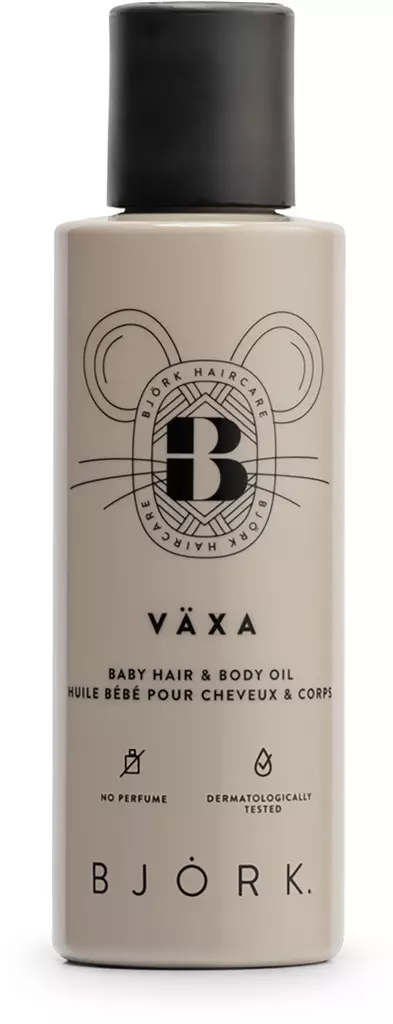 Björk VÄXA Baby Hair & Body Oil 125ml - Ympäristöystävälliset hiustuotteet - 31200035 - 1