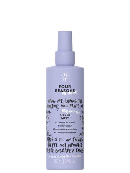 Four Reasons Original Silver Mist 250ml - hopeahoitosuihke - Jätettävät hopeahoidot hiuksiin - 6418414038375 - 1