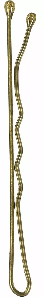 Original Pinni Metal Wavy 50mm 300kpl kulta (950005115) - Kampaustarvikkeet - 15000545 - 1