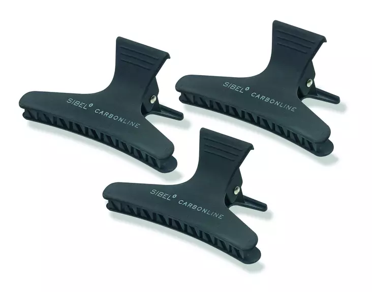 Sibel Carbon Line klipsi (9376300) - Kampaustarvikkeet - 15000405 - 1