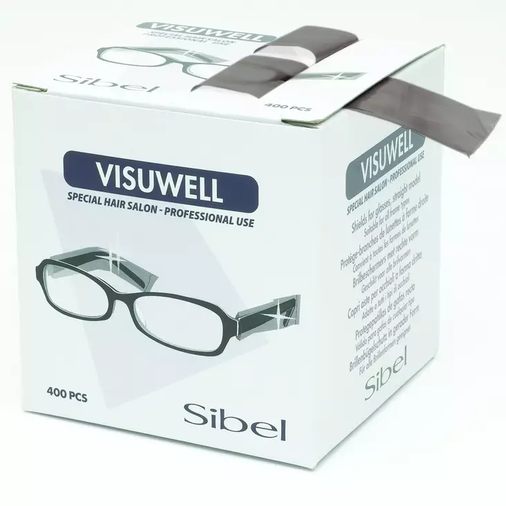 Sibel Silmälasien sankasuoja 400kpl (4482900) - Hiusten värjäys- ja vaalennustavikkeet - 15000075 - 2