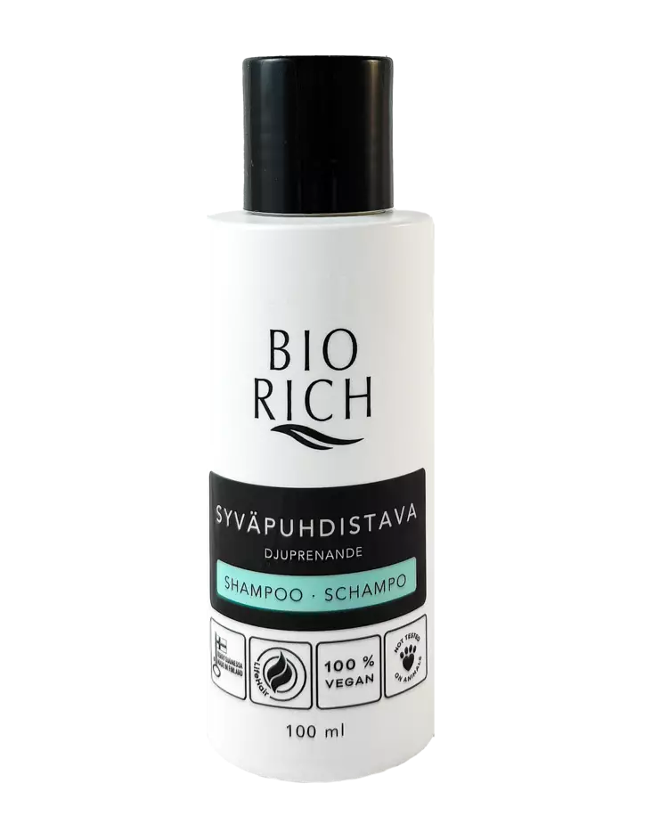 Bio Rich Syväpuhdistava shampoo 100ml (MATKAKOKO) - Matkakoot - 17600035 - 1