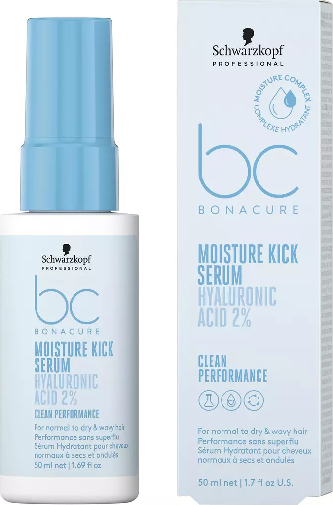 Bonacure Moisture Kick Hyaluronic Serum 50ml - Hiusöljyt ja seerumit - 5200025 - 1