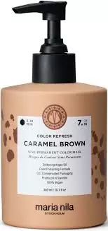Maria Nila Color Refresh 7.35 CARAMEL BROWN 300ml - Color mask ruskeille hiuksille - 37000106 - 1