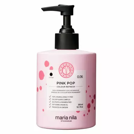 Maria Nila Colour Refresh 0.69 PINK POP 300ml - Color mask shokkivärit - 37000076 - 1