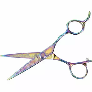 Sibel Cisoria Cutting Scissors Offset 5.5" Rainbow (6600727) - Hiustenleikkuusakset - 15000766 - 2