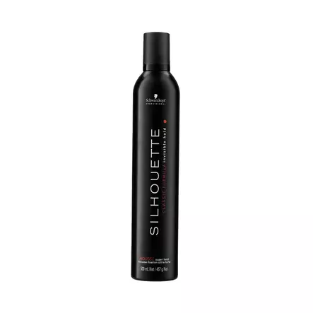 Silhouette Super Hold Mousse 500ml - muotovaahto - Outlet / Kolikolla kampaamotuotteita - 5000126 - 1