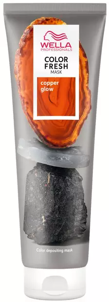 Wella Professional Color Fresh Mask Copper Glow 150ml - Color mask kupari hiuksille - 13840006 - 1