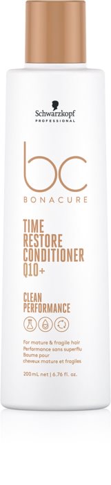 Bonacure Time Restore Conditioner 200ml - hoitoaine aikuisille hiuksille - Kosteuttavat hoitoaineet - 5000176 - 1