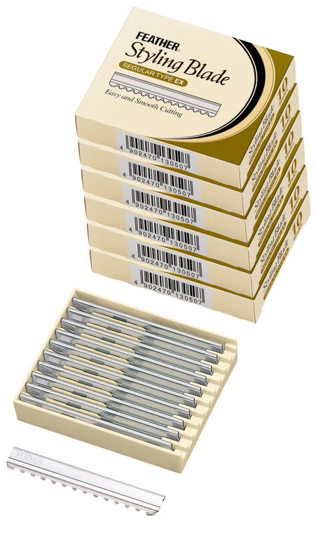 Feather terät 10kpl (7719810) - Hiustenleikkuusakset - 15000036 - 2