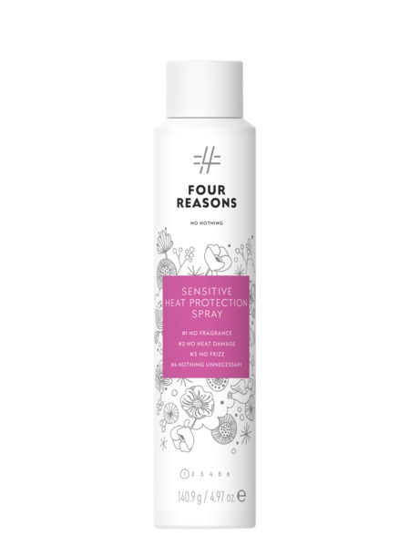 Four Reasons No Nothing Sensitive Heat Protection Spray 200ml - hajusteeton lämpösuojasuihke - Hiusten lämpösuojat - 6418414036586 - 1