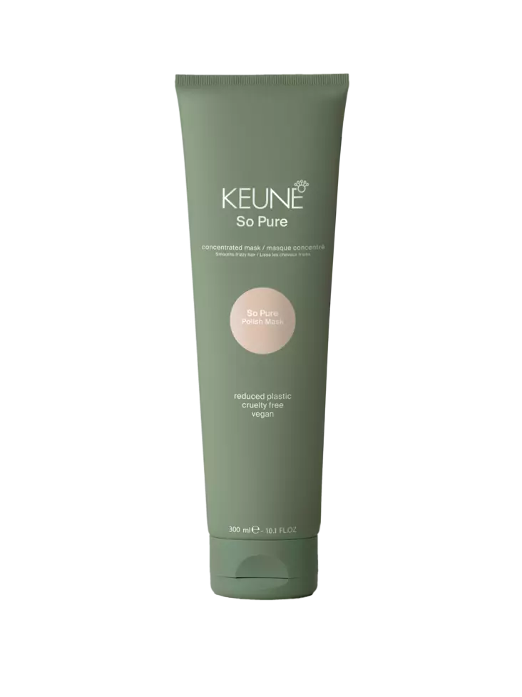Keune So Pure Polish Mask 300ml - hiusnaamio - Kosteuttavat hiusnaamiot - 8000236 - 1