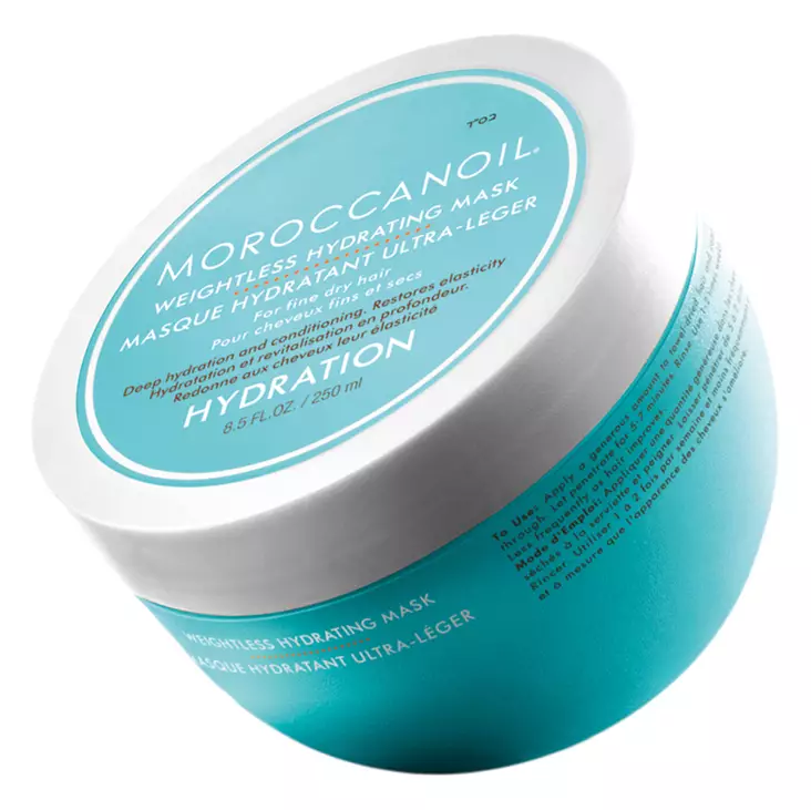 Moroccanoil Weightless Hydrating Mask 250ml - kosteuttava hiusnaamio - Kosteuttavat hiusnaamiot - 7290013627216 - 1