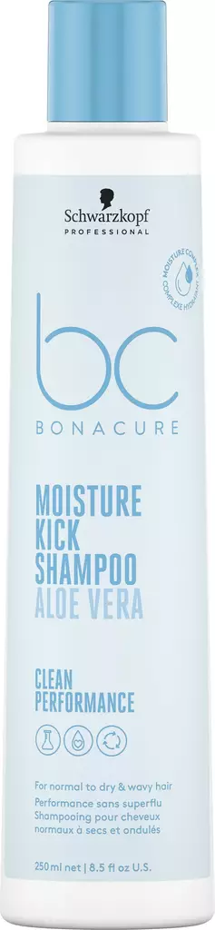 Bonacure Moisture Kick Shampoo 250ml - kosteuttava - Kosteuttavat shampoot - 5000166 - 5