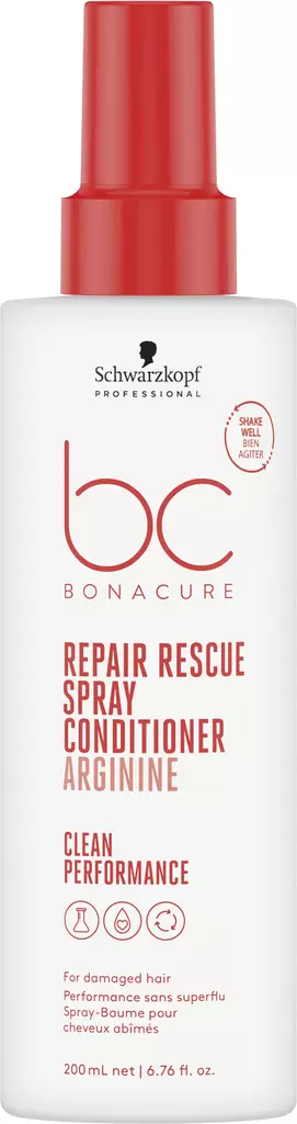 Bonacure Repair Rescue Spray Conditioner 200ml - hoitosuihke kuiville hiuksille - Jätettävät korjaushoidot hiuksiin - 5000156 - 2