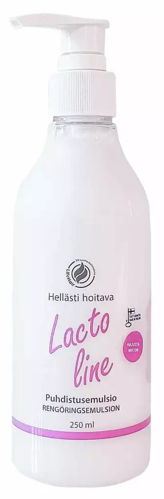 Lacto Line Puhdistusemulsio 250ml - Sensitive hiustuotteet - 19000076 - 2
