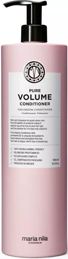 Maria Nila Pure Volume Conditioner 1000ml - XXL koot - 37000036 - 1
