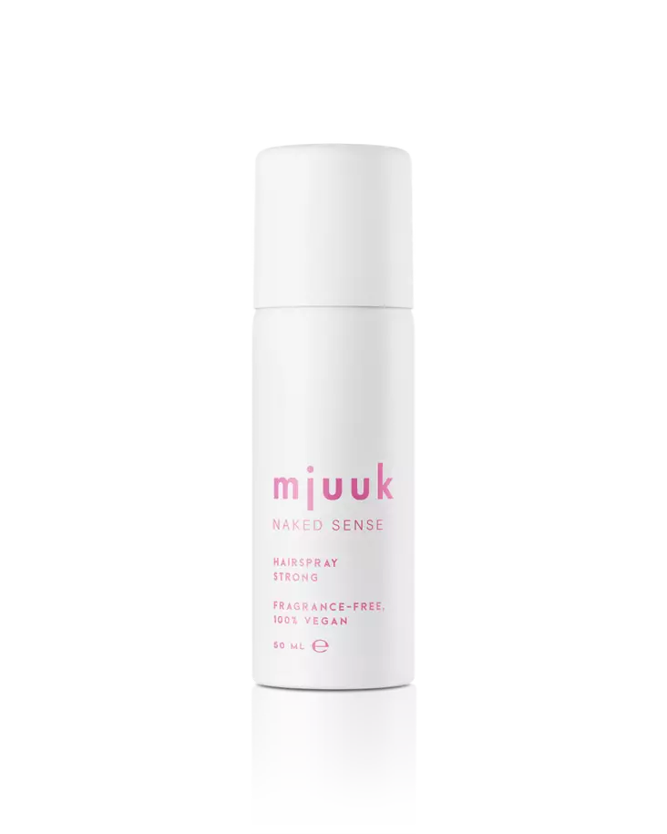 Mjuuk Naked Sense Fragrance-free Hairspray Strong 50ml (MATKAKOKO) - Matkakoot - 4100026 - 1