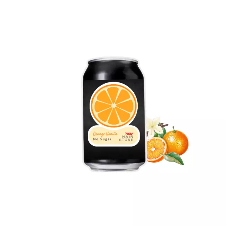 New Hairstore Limu Orange Vanilla No Sugar 330ml - Juomat - 83000006 - 1