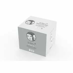 Sibel Alufoil Embossed Silver 12cm x 100m (P002927) - Hiusten värjäys- ja vaalennustavikkeet - 15000606 - 1