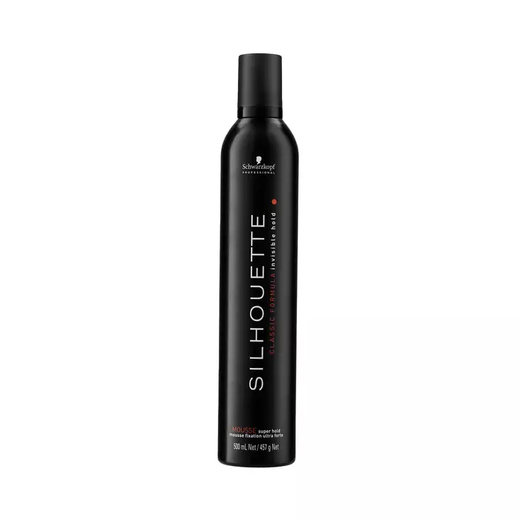 Silhouette Super Hold Mousse 500ml - muotovaahto - Outlet / Kolikolla kampaamotuotteita - 5000126 - 1