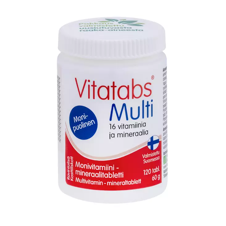 Vitatabs Multi 120 tabl. / 60 g - Hyvinvointi - 81000026 - 1