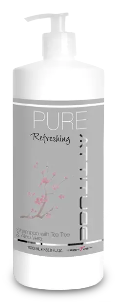 Trontveit Attitude PURE Refreshing Shampoo 1000ml - Ympäristöystävälliset hiustuotteet - 31000057 - 1