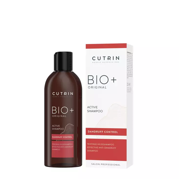 Cutrin Bio+ Original Active Shampoo 200ml - hilseshampoo - Parturishampoot - 6412600550177 - 1