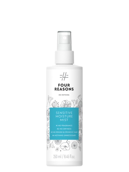 Four Reasons No Nothing Sensitive Moisture Mist 250ml - hajusteeton hoitosuihke - Jätettävät kosteutushoidot hiuksiin - 6418414036517 - 1