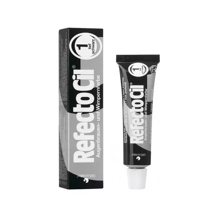 Refectocil (1) Pure Black 15ml - Ripsien ja kulmien värjäys - 19000017 - 1