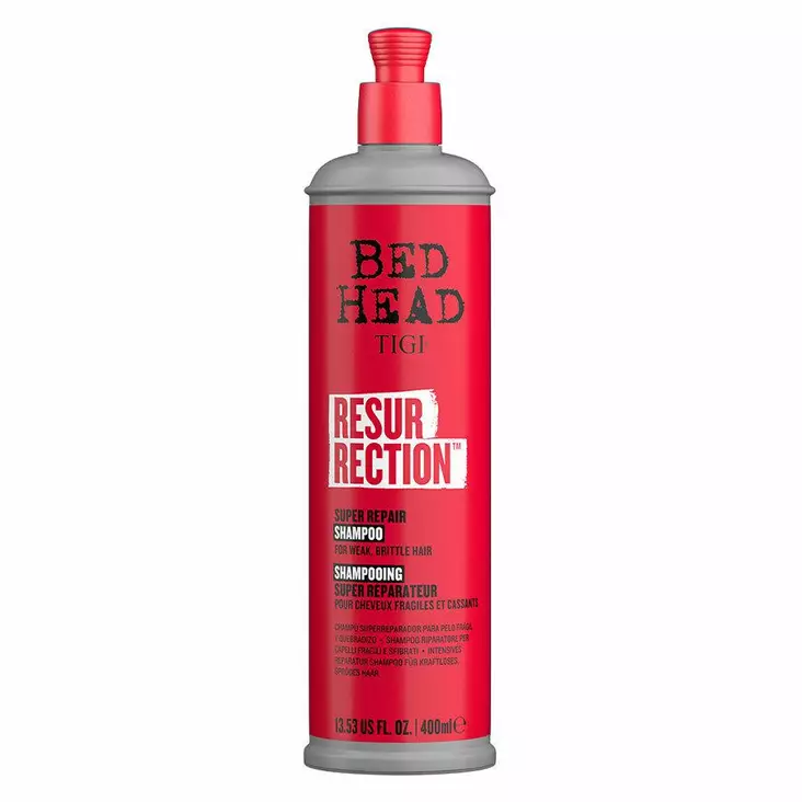 TIGI Bedhead Resurrection Super Repair Shampoo 400ml - kuiville hiuksille - Korjaavat shampoot - 16000037 - 1