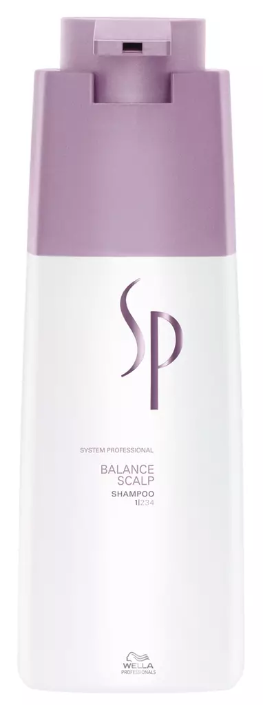 Wella SP Balance Scalp Shampoo 1000ml - herkälle hiuspohjalle - Hiuspohja shampoot - 13000057 - 1