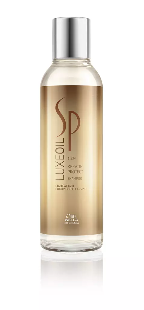 Wella SP Luxe Keratin Protect Shampoo 200ml - hellävarainen shampoo - Kosteuttavat shampoot - 3614226768537 - 1