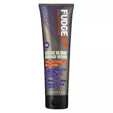 Fudge Clean Blonde DAMAGE Rewind Violet Toning Shampoo 250ml - Outlet / Kolikolla kampaamotuotteita - 19100057 - 1