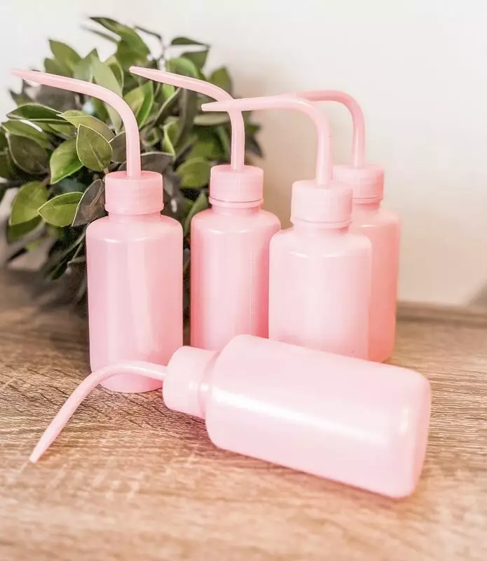 MoodLash Huuhtelupullo 150ml Vaaleanpunainen - Ripsipidennykset - 18500157 - 1