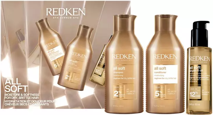 Redken All Soft Holidays Kit - Tuotepaketit - 9600007 - 1