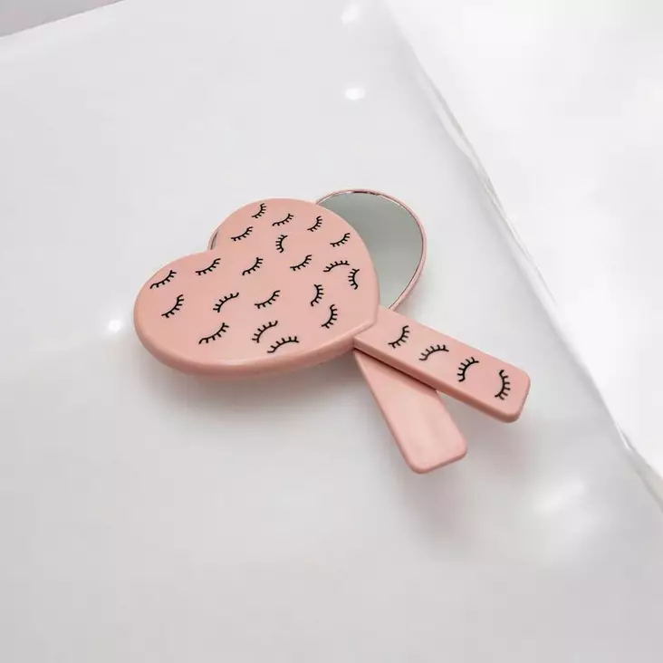 MoodLash Sydän ripsipeili – Vaaleanpunainen - Ripsipidennykset - 18500117 - 1